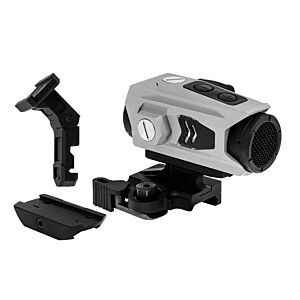 JJ airsoft ottica XTSW T043 dot Cantilever FULL SET (silver)